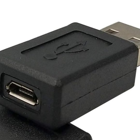 USB 2.0 Male to Micro USB Female Connector Adapter Charge Android Devices Camera - Picture 6 of 7